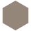 Carreau ciment Solid Colors hexagone Bisazza Ecru ecru-e