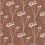 Papel pintado Chamomile Studio Ditte Brown chamomile-brown