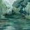 Papeles pintados panorámico Giverny Tres Tintas Barcelona Azul M4513-1