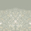 Gran Damasco Panel Tres Tintas Barcelona Turquesa M4509-2