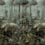 Papier peint panoramique Relente Tres Tintas Barcelona Azul M4508-1