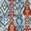 Uzbek Wallpaper Coordonné Blue A00810