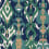 Papier peint Uzbek Coordonné Green A00813