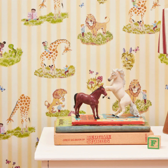 Papel pintado Story Time Stripe