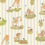 Papel pintado Story Time Stripe Poodle and Blonde Bluebell Stripe WLP-06-ST-BS