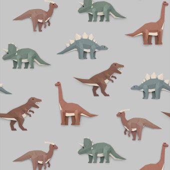 Papel pintado Dinosaur