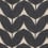 Tissu Herbes Folles Casamance Anthracite 41330748