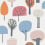 Liora Wallpaper Scion Watermelon/Tangerine/Lake NNOU111526