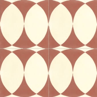 Faisceaux négatif cement Tile