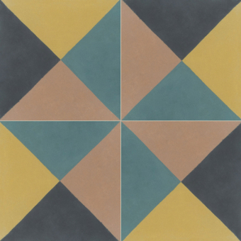 Intersection cement Tile