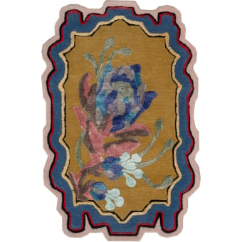 Eclectic Florem Rug by Paula Cademartori