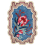 Teppich Eclectic Florem par Paula Cademartori Illulian Poudre eclectic-florem-gold100-A