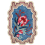 Teppich Eclectic Florem par Paula Cademartori Illulian Poudre eclectic-florem-gold100-A