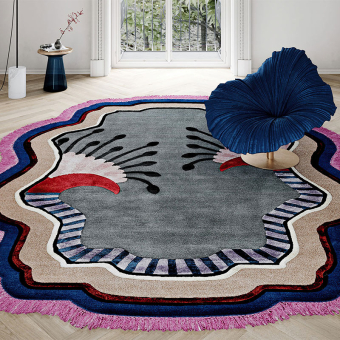 Tapis Floralia Yard Vol II par Paula Cademartori