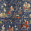 Carnival of Maghreb Wallpaper Mindthegap Blue WP20743