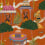 Carta da parati panoramica Maghreb Mindthegap Orange WP20761