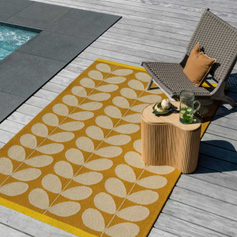 Solid Stem sunflower in-outdoor Rug