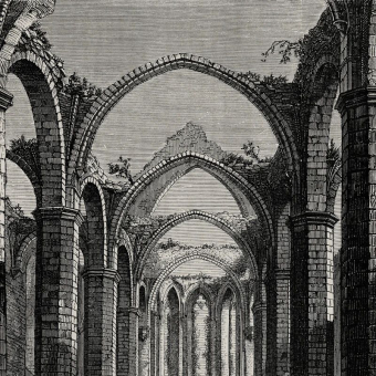 Carta da parati panoramica Gothic Arches