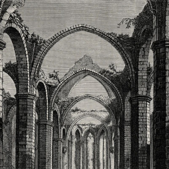 Papeles pintados panorámico Gothic Arches