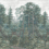 Papeles pintados panorámico Green Wood Rebel Walls Emerald R19231