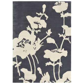 Tappeti Floral 300 charcoal