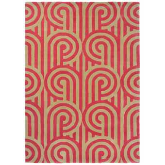 Tapis Turnabouts Claret