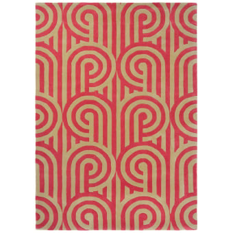 Tapis Turnabouts Claret