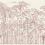 Carta da parati panoramica Francis Hallé Bien Fait Sépia BF-FHA-SEP-SM