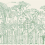 Carta da parati panoramica Francis Hallé Bien Fait Chlorophylle BF-FHA-CHL-SM