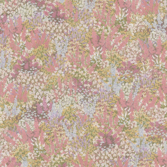 Petite Fleur Linen Union Fabric