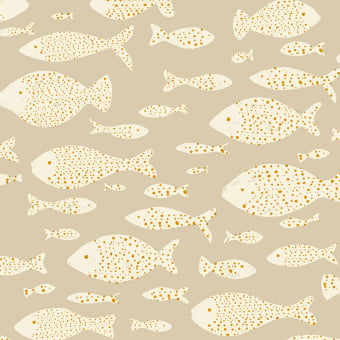 Friendly Fishes Wallpaper