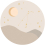 Constellation panoramic wallpaper - Explore Eijffinger Aries sand 323119