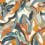 Tissu Tonka Casamance Terracotta pierre bleue 42760318