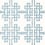 Carta da parati Boca Bamboo Thibaut Spa Blue T13902