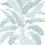 Banana Tree Wallpaper Thibaut Spa Blue T13916