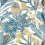 Protea Wallpaper Thibaut Blue T13922