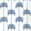 Sunset Boulevard Wallpaper Thibaut Blue T13944
