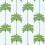 Papel pintado Sunset Boulevard Thibaut Green and Blue T13946