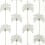 Sunset Boulevard Wallpaper Thibaut Metallic silver T13947