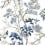 Katsura Wallpaper Thibaut Blue and White T13619