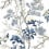 Papier peint Katsura Thibaut Blue and White T13619