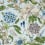 Carta da parati Hill Garden Thibaut Spa Blue T13654