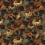 Tissu Sunforest Clarke and Clarke Sage Russet F1661/02
