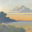 Panoramatapete Couchant de soleil sur l'Allier Etoffe.com x Agence Musées Nationaux Crépuscule 12-553113