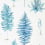 Papier peint Fernery Sanderson China blue DGLW216635
