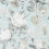 King Protea Wallpaper Sanderson Aqua/Linen DGLW216645