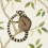 Ringtailed Lemur Wallpaper Sanderson Cream/Olive DGLW216664