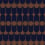 Tapete Créatone 6464 Papier français  Marron Mat et Bleu Mat CREA-1-6464-023-M1