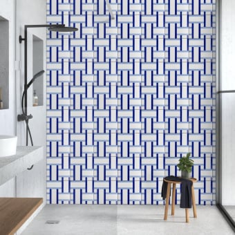 Bauhaus Blu Tipo 12 Tile