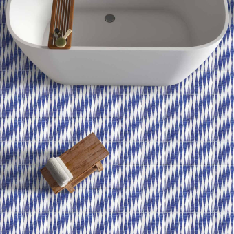 Bauhaus Blu Tipo 15 Tile